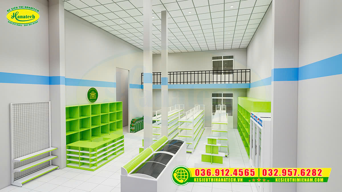 Cung cấp nội thất shop – Kệ siêu thị chất lượng tại Đạ Huoai Lâm Đồng