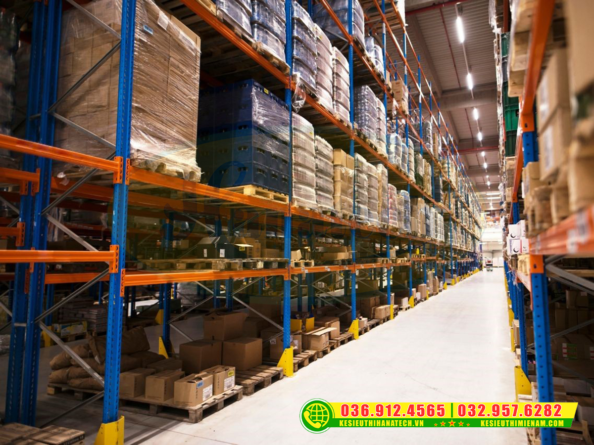 Kệ sắt kho chứa hàng tại Vũng Tàu – Giải pháp lưu trữ cho kho cảng & công nghiệp