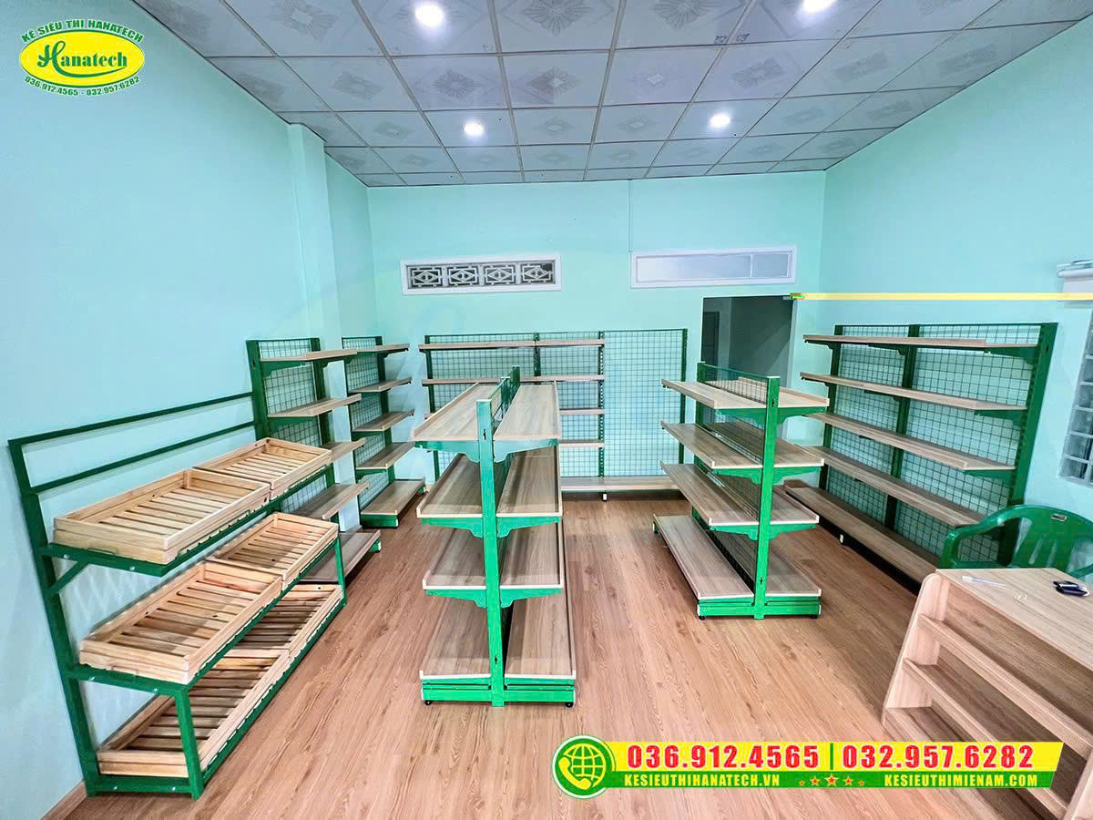 Báo giá kệ siêu thị tại Bắc Ninh