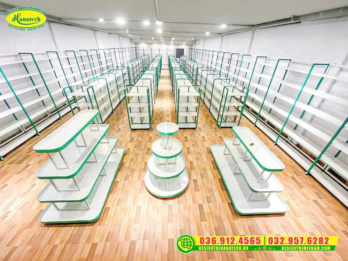 Báo giá kệ siêu thị tại Bắc Ninh