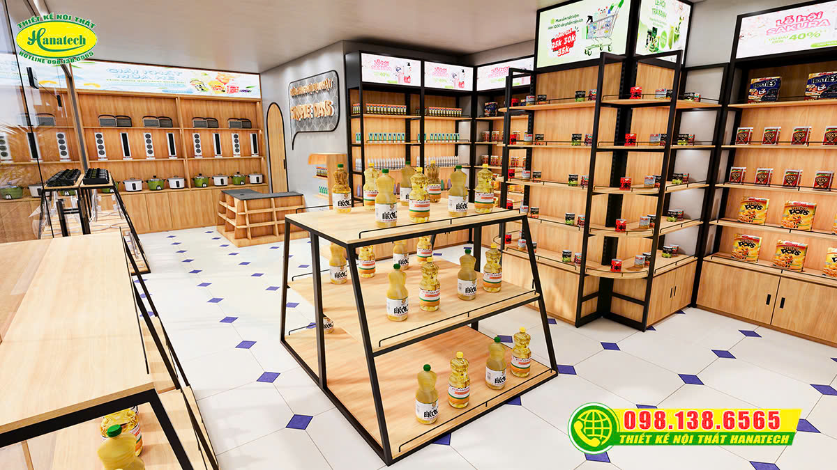 Thiết kế và thi công nội thất shop tại Thử Đức