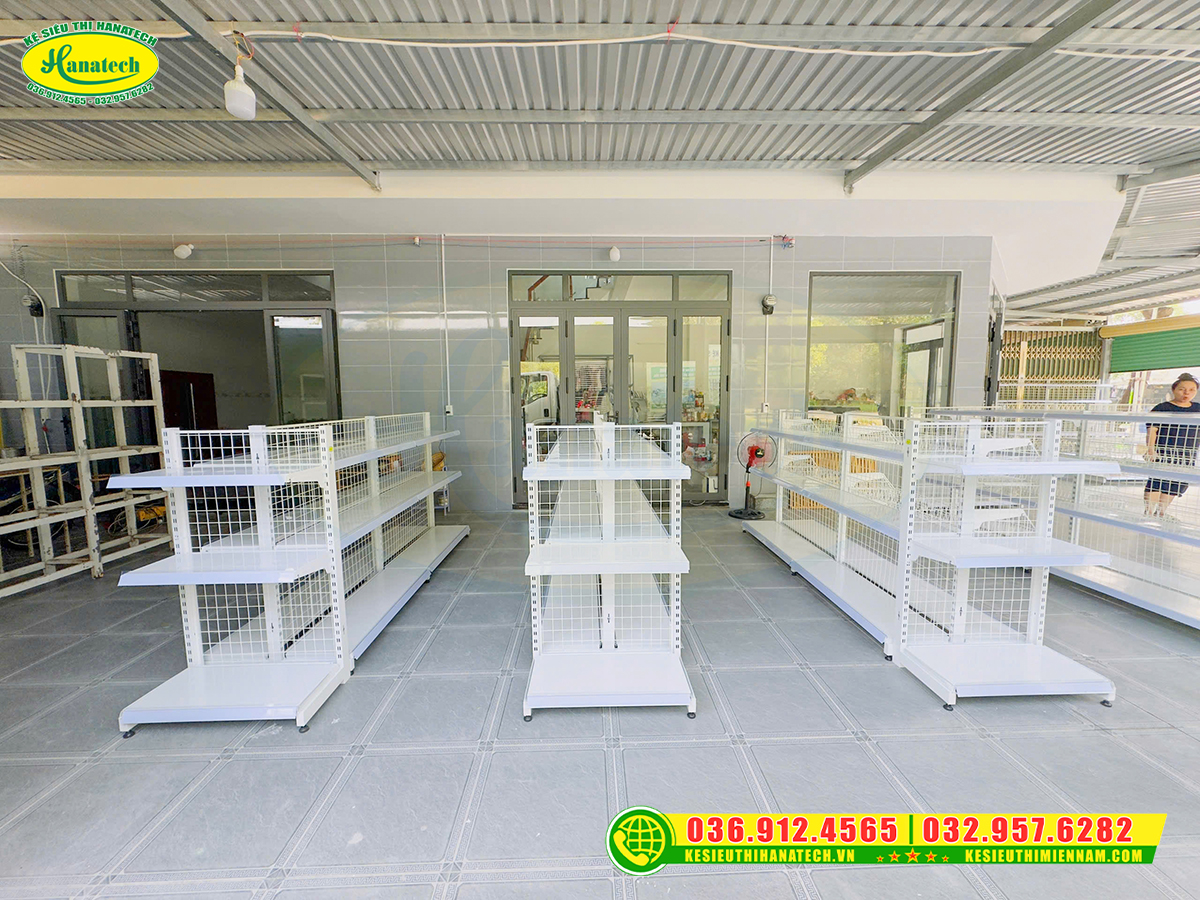 Setup giá kệ lưng lưới tại Bắc Ninh
