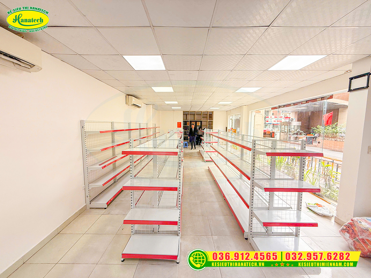 Setup kệ lưng lưới giá rẻ tại Hải Phòng 