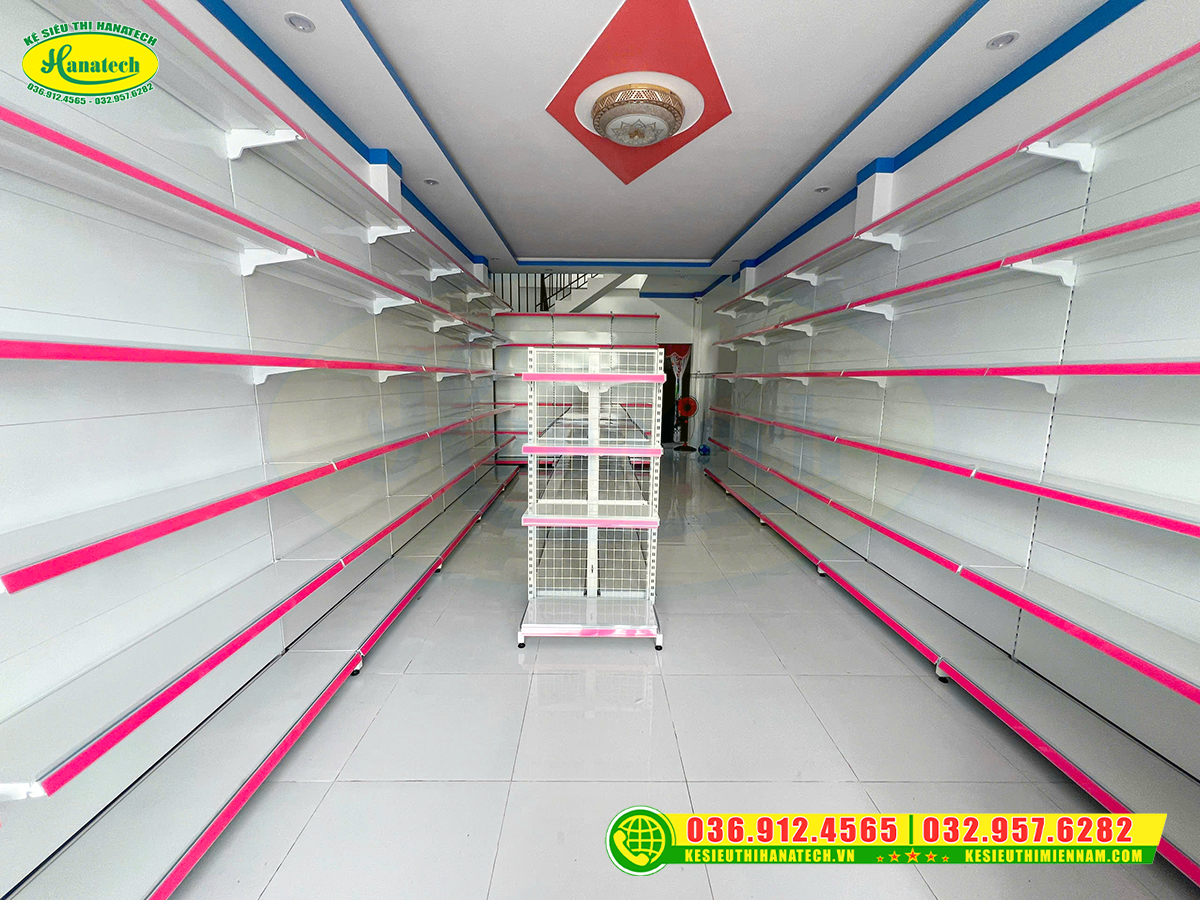 Setup kệ lưng tôn liền sang trọng tại Hải Phòng 