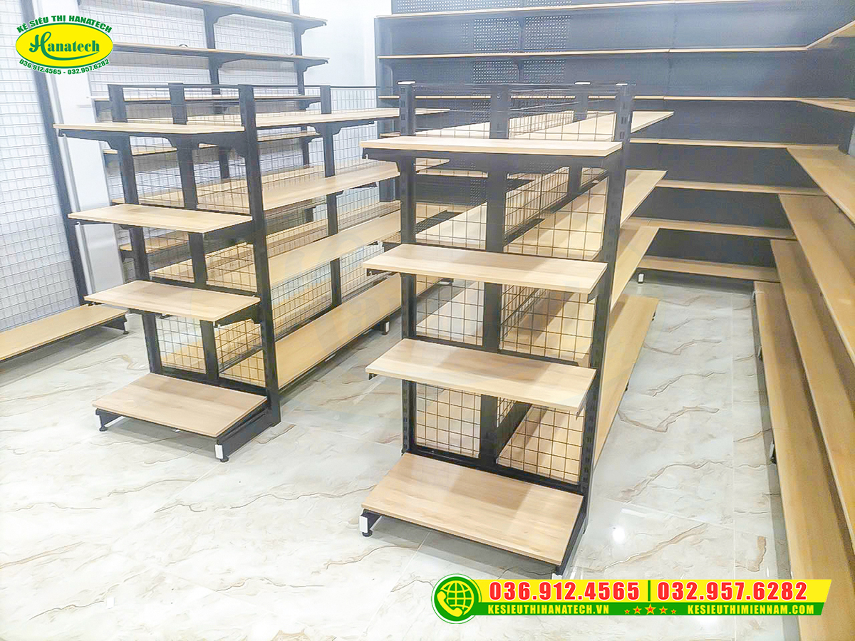 Giá kệ siêu thị tại Cao Bằng có đắt không? Bảng giá mới nhất và tư vấn từ Hanatech