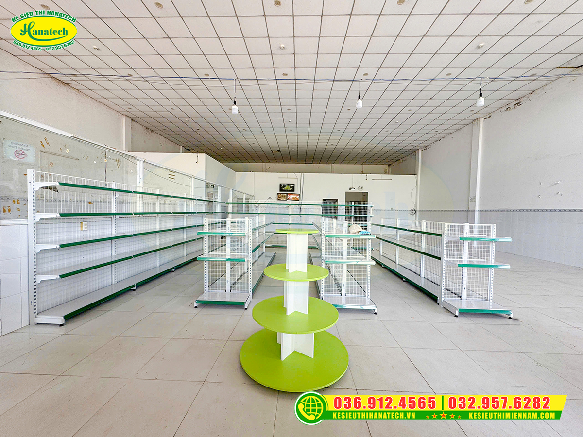 Báo giá kệ siêu thị tại Điện Biên – Kinh nghiệm chọn kệ sao cho đúng