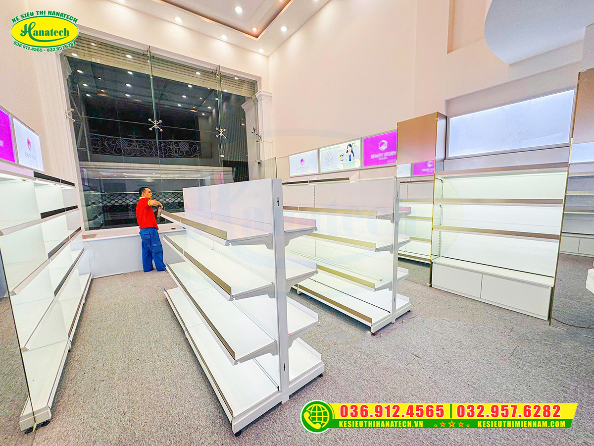 Chi phí mở shop nhỏ tại Hà Giang và bảng giá kệ siêu thị mới nhất