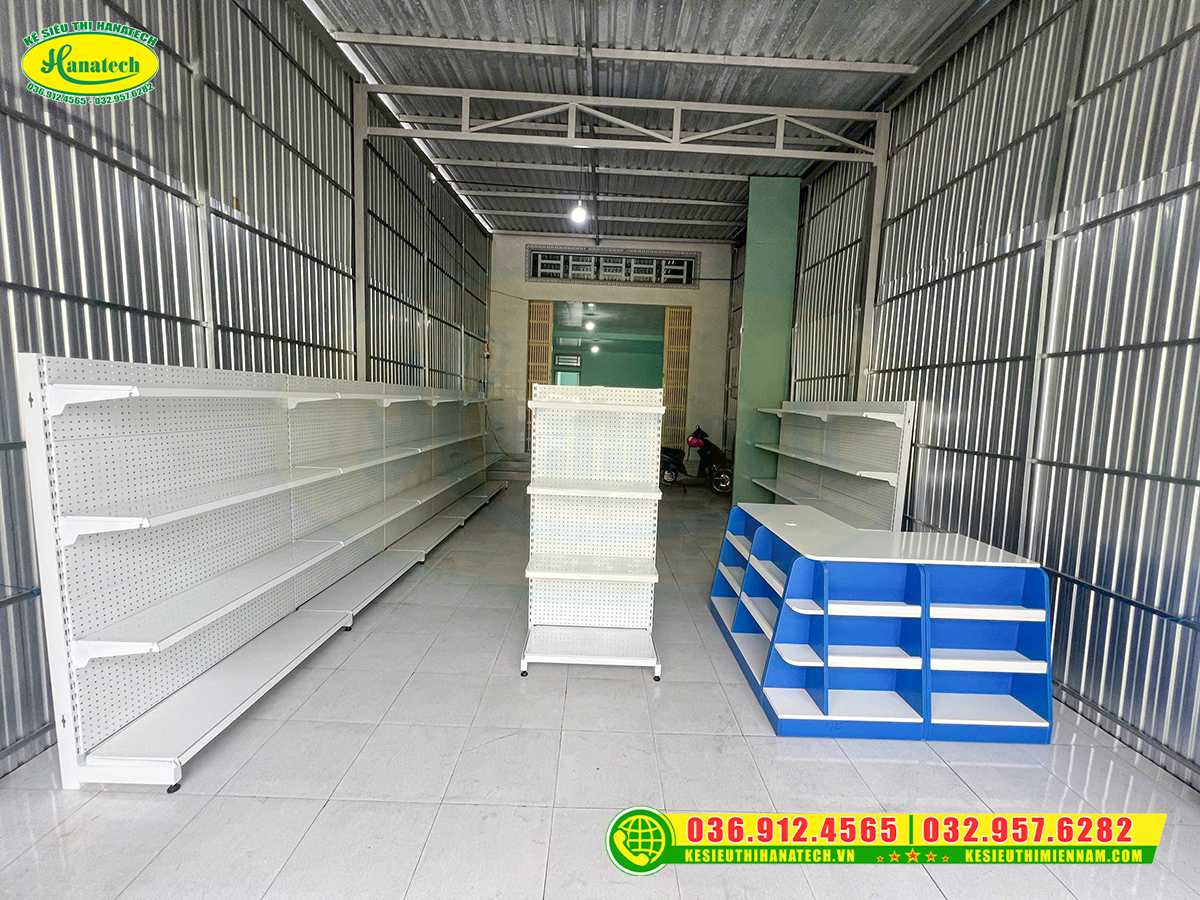 Chi phí mở shop nhỏ tại Hà Giang và bảng giá kệ siêu thị mới nhất