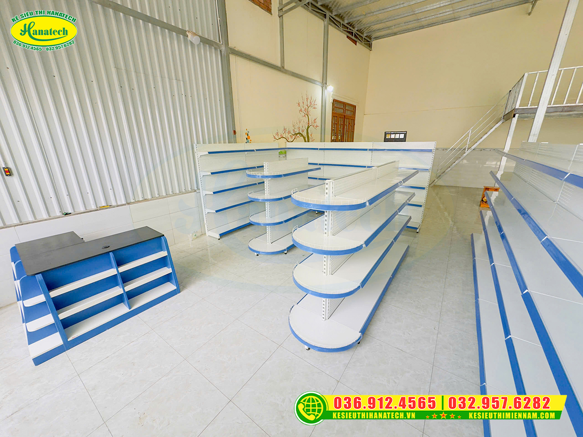 Bảng giá kệ siêu thị setup cửa hàng tại Lai Châu mới nhất và giải pháp toàn diện
