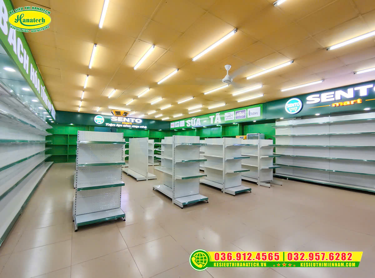 Kệ bách hoá tổng hợp tại Phú Thọ - Giải pháp trọn gói cho không gian chuyên nghiệp