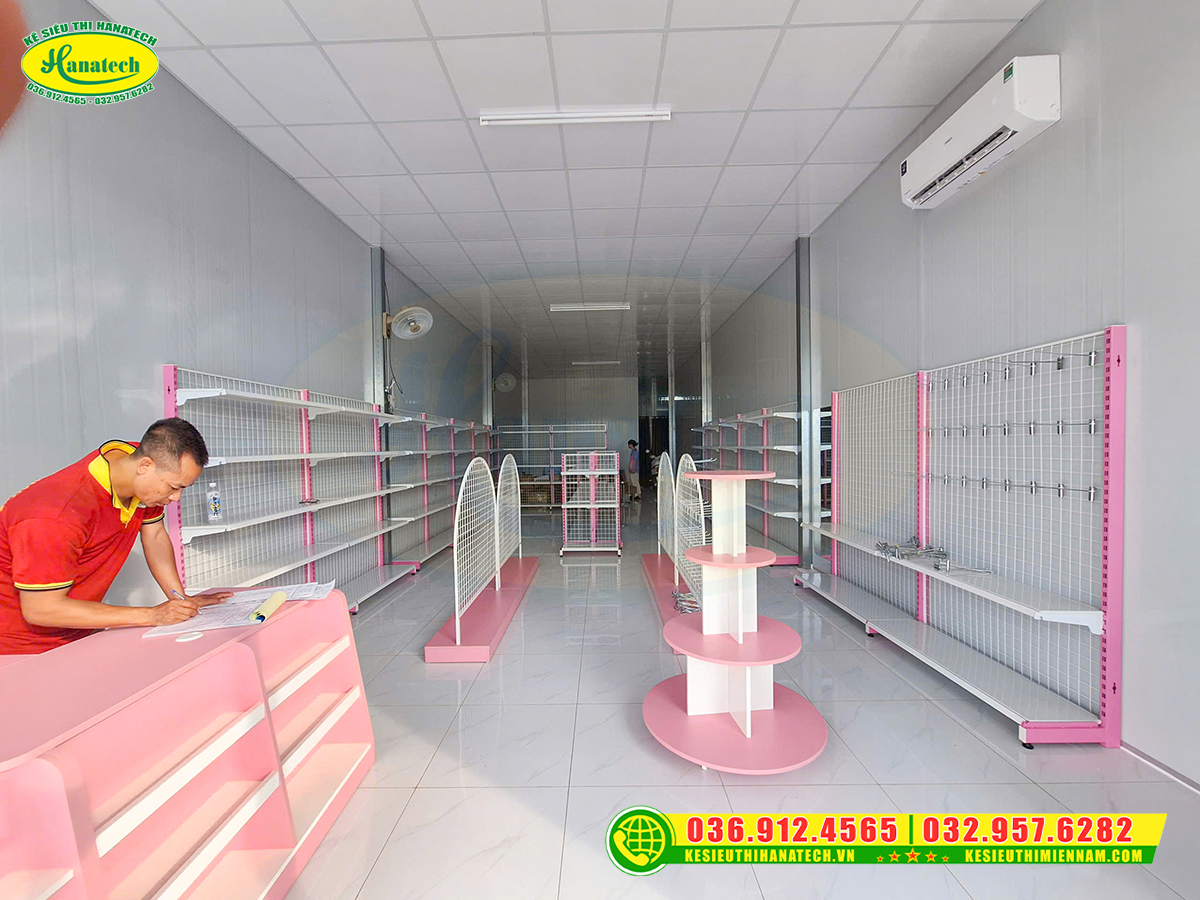 Kệ bách hoá tổng hợp tại Phú Thọ - Giải pháp trọn gói cho không gian chuyên nghiệp