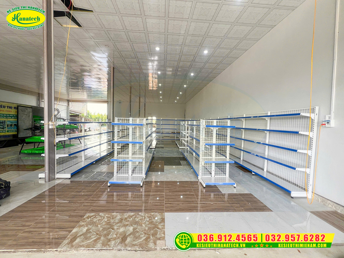 Báo giá kệ siêu thị trưng bày bán hàng tại Quảng Ninh 2026 – Giải pháp setup shop trọn gói từ nhà máy