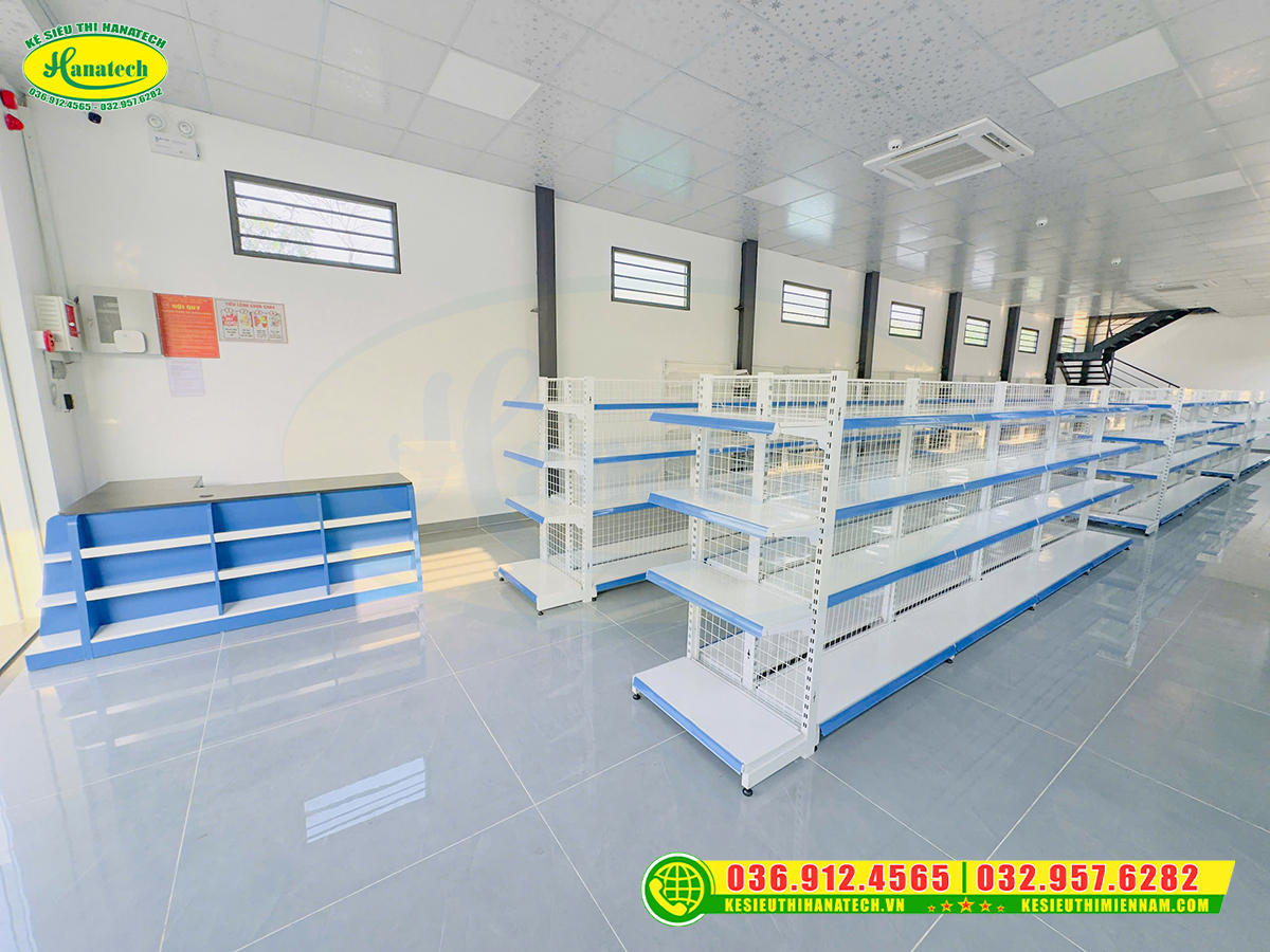 Lắp đặt giá kệ shop mẹ và bé bài bản, hiện đại tại Hải Phòng