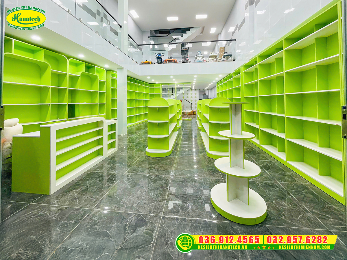 Bảng giá kệ siêu thị setup cửa hàng tại Lai Châu mới nhất và giải pháp toàn diện