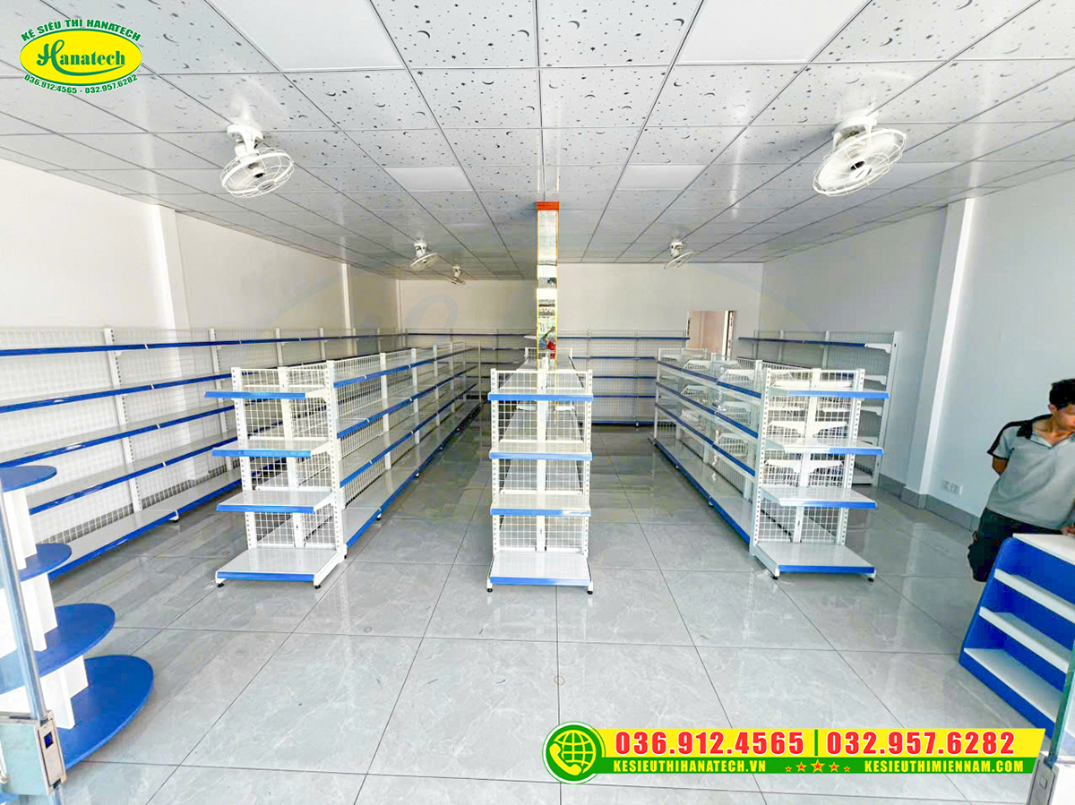 Báo giá kệ siêu thị trưng bày bán hàng tại Nam Định 2026 và phương án setup cửa hàng tối ưu