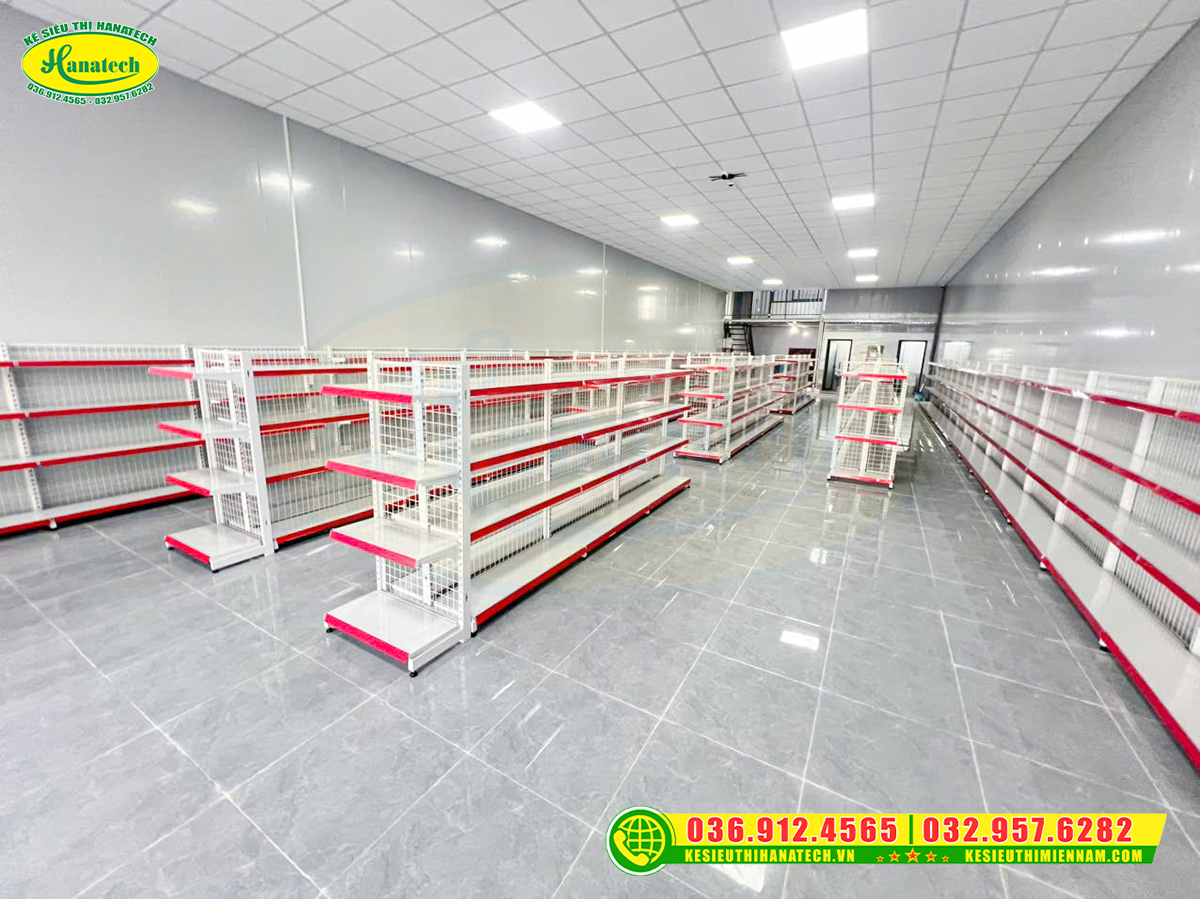 Setup giá kệ bách hoá tổng hợp tại An Giang 
