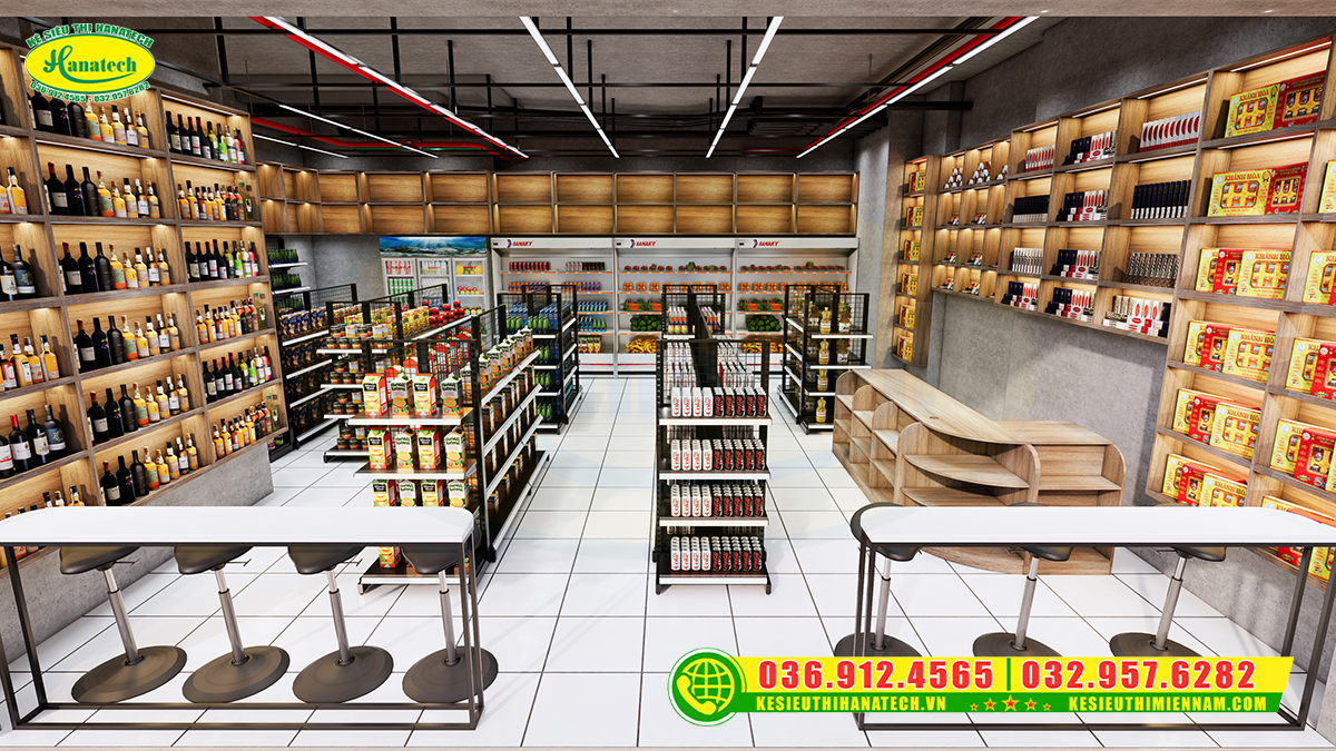 Báo giá kệ siêu thị tại Điện Biên – Kinh nghiệm chọn kệ sao cho đúng