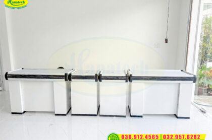 BÀN QUẦY THU NGÂN TÍNH TIỀN SIÊU THỊ TẠP HÓA TẠI HÀ NỘI
