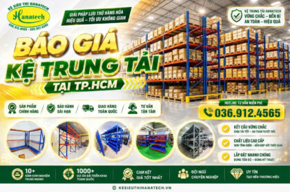 Bảng báo giá kệ kho trung tải tại TPHCM mới nhất