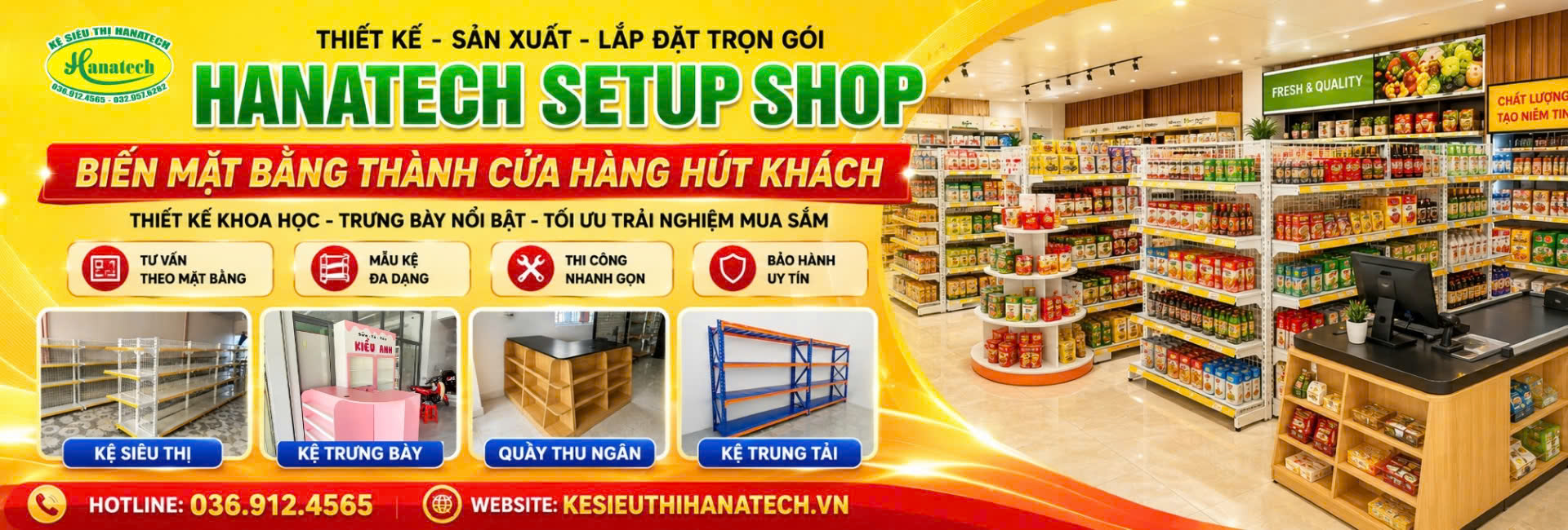 Setup shop trọn gói