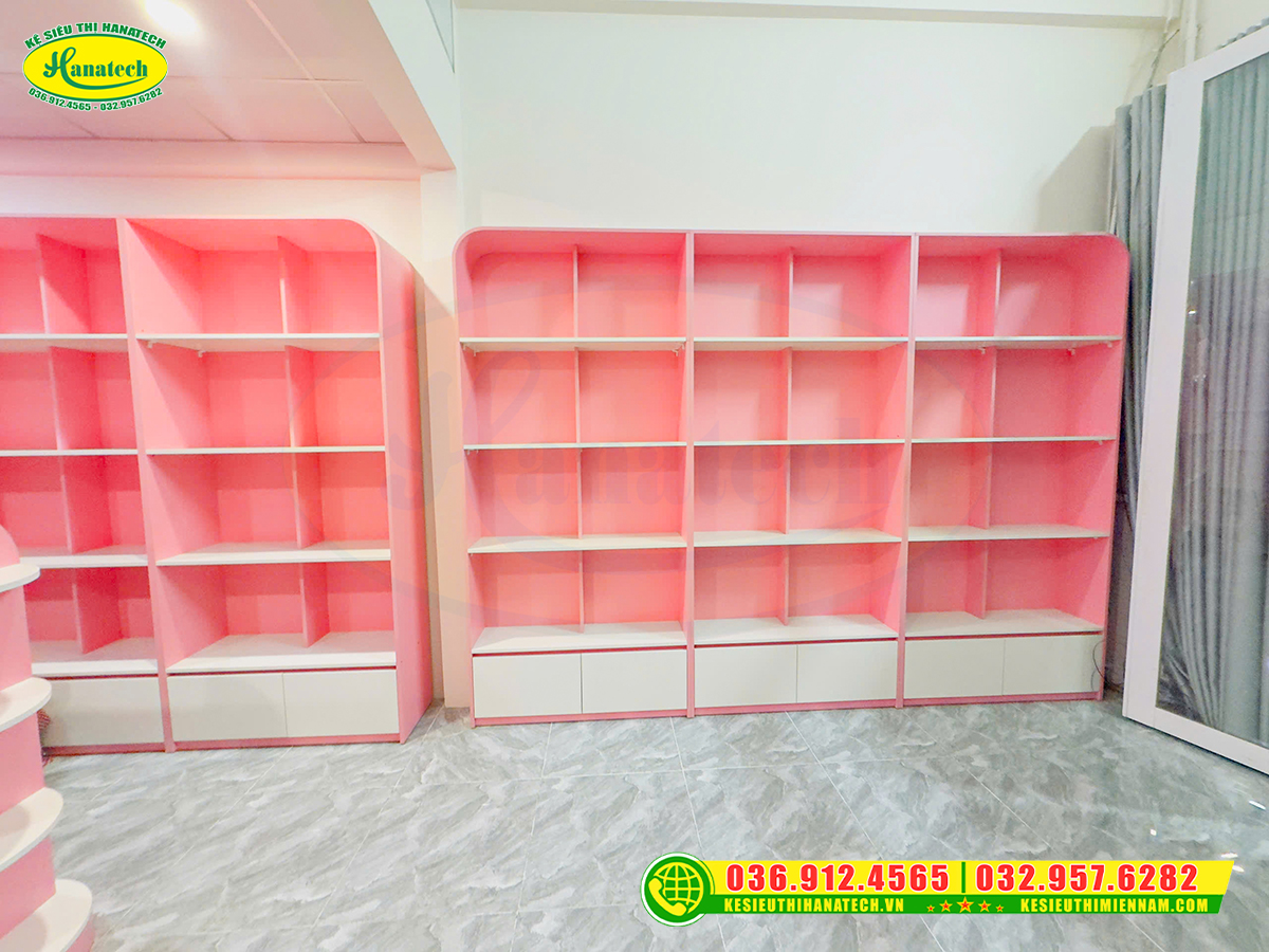 Tủ kệ trưng bày sữa tại Hà Nội