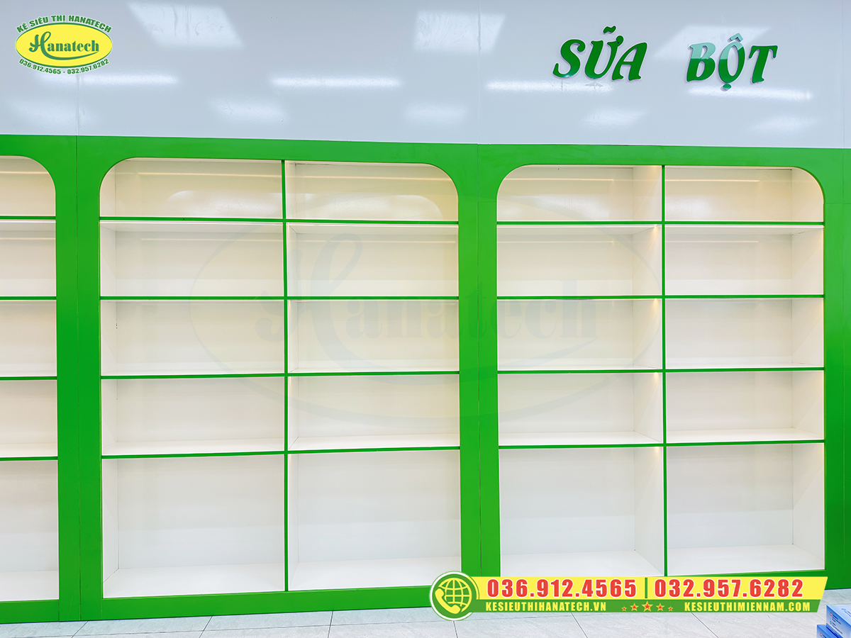 Kệ shop sữa tại Đồng Nai