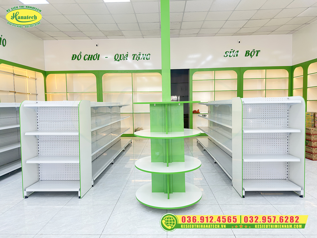 Kệ shop sữa tại Đồng Nai