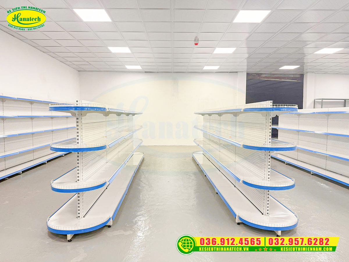Kệ bách hoá tại Thái Bình
