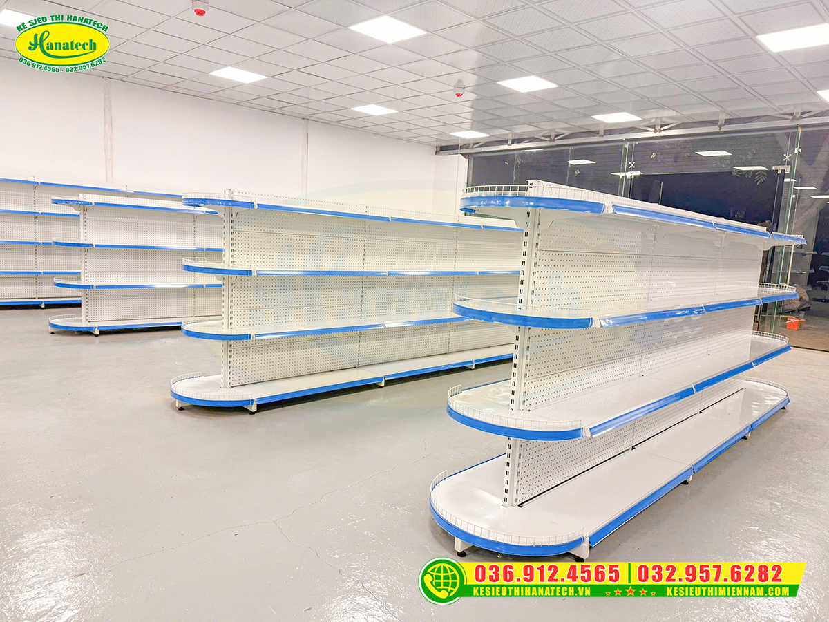 Kệ bách hoá tại Thái Bình